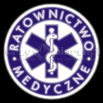 Naklejka odblaskowa na Ambulans, karetkę 30cm