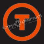 "T" fluo oznakowanie PRM