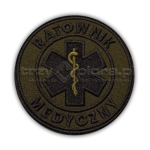 Emblemat Ratownik Medyczny TAKTYCZNA