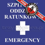 Tablica Szpitalny Oddział Ratunkowy "PRM"
