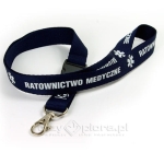 Smycz Ratownictwo Medyczne granatowa