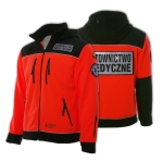 Polar z kapturem PRM-23 NorthWind FLUO + KPL. EMBL.