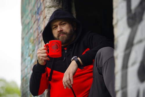 matowy kubek fluo... mad snake!