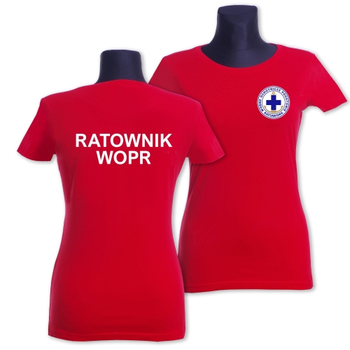 damska_koszulka_RATOWNIK WOPR_logo_czerwona 1.jpg