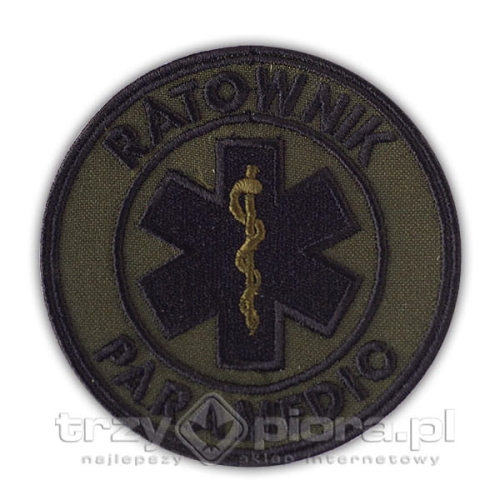Emblemat Ratownik Paramedic Polowa