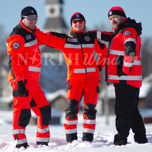 Komfortowa Czapka zimowa ratownika. Wełna Merino od TrzyPiora.pl Oficjalny dystrybutor marki NorthWind