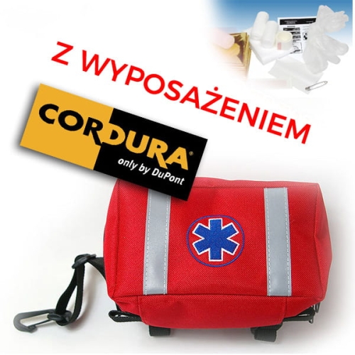 Apteczka osobista AOM z wyposażeniem Cordura od TrzyPiora.pl producent: NorthWind