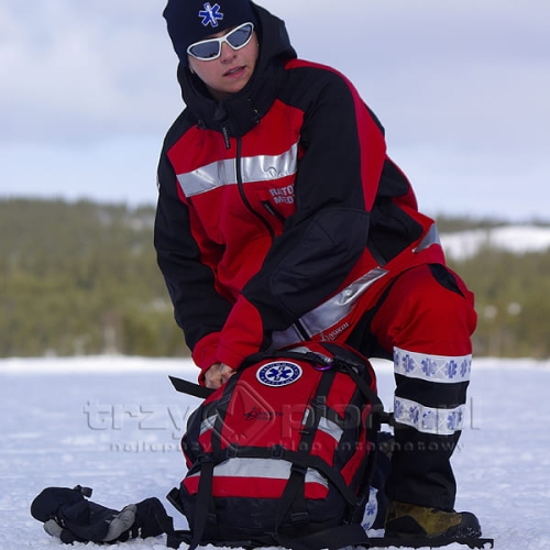 Apteczka Plecakowa z wyposażeniem. Cordura od TrzyPiora.pl producent: NorthWind