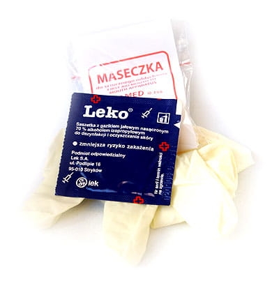 CPR - brelok - apteczka zabezpieczenie ratownika